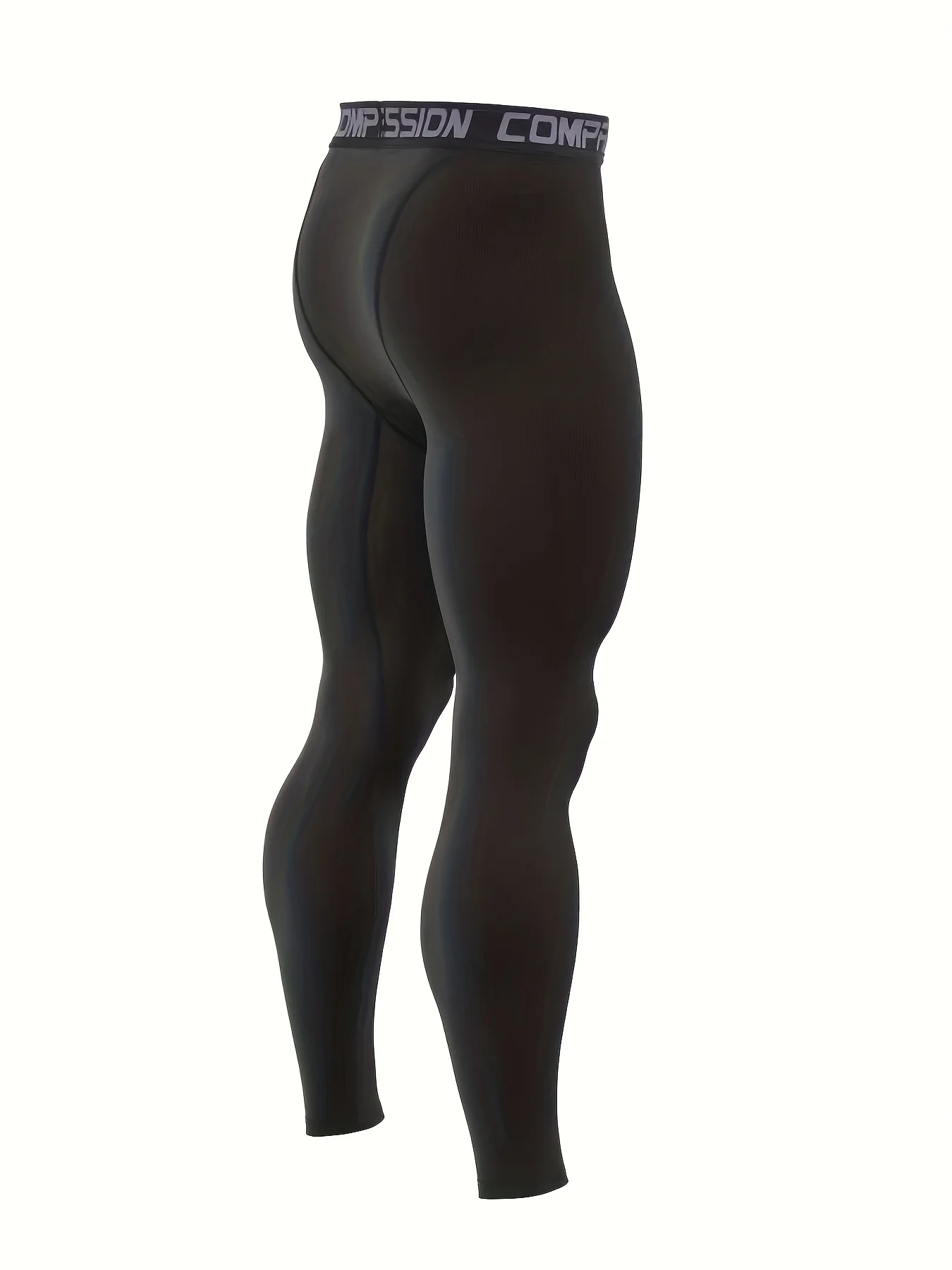 

Men's slim quick dry stretch fitness basketball training compression pants, tights cycling bottoms fitness pants