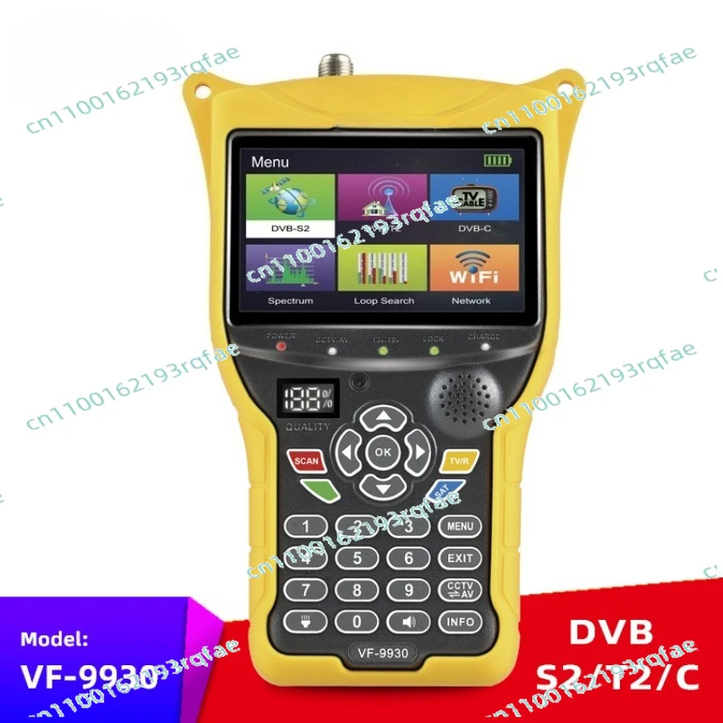 

for VF-9930, Satellite Finder Meter Supports DVB-S2/T2, A Star Searching Instrument