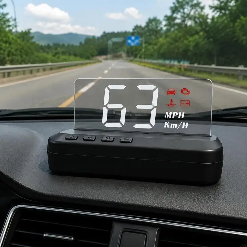 M76E Automotive Head-Up-Display mit Batterie- und Kühlmitteldatenanzeige für Fahrzeuge – Detail 5