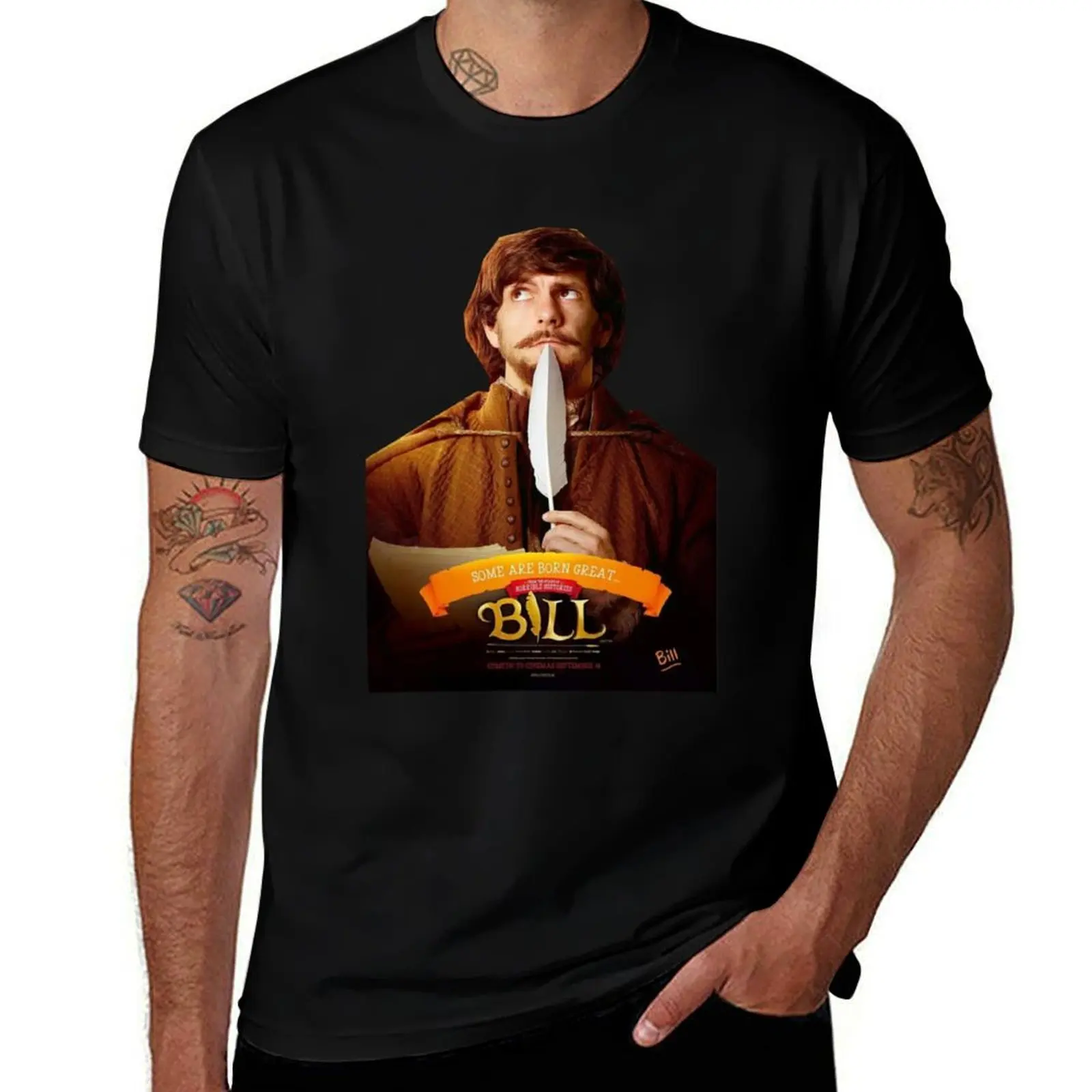 Bill - William Shakespeare - Mathew Baynton T-Shirt Casual Street Style Short Sleeve Tee T-Shirt