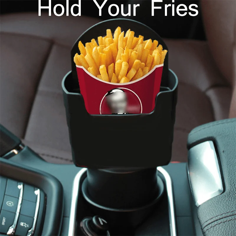 1pc car sauce rack, French fry seasoning box, car key, mobile phone multifunctional storage box