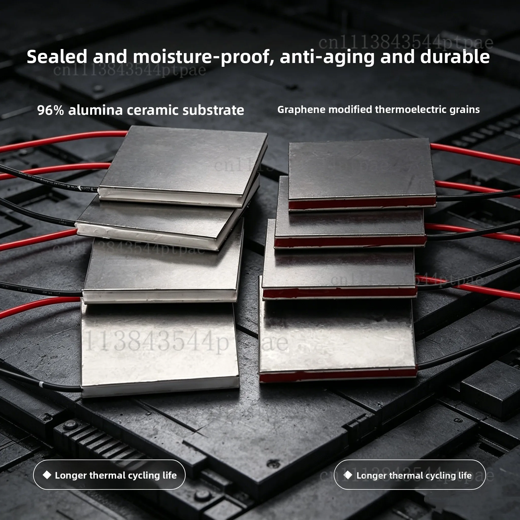 A graphene thermoelectric power generation module