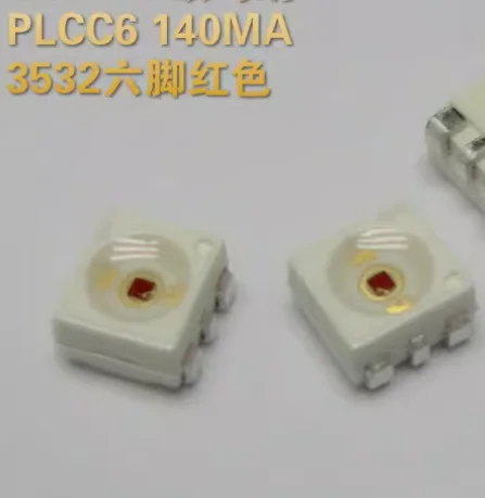 LR G6SP-CBEA-1-1 PLCC6 0.5w 3528 six legged red car LED