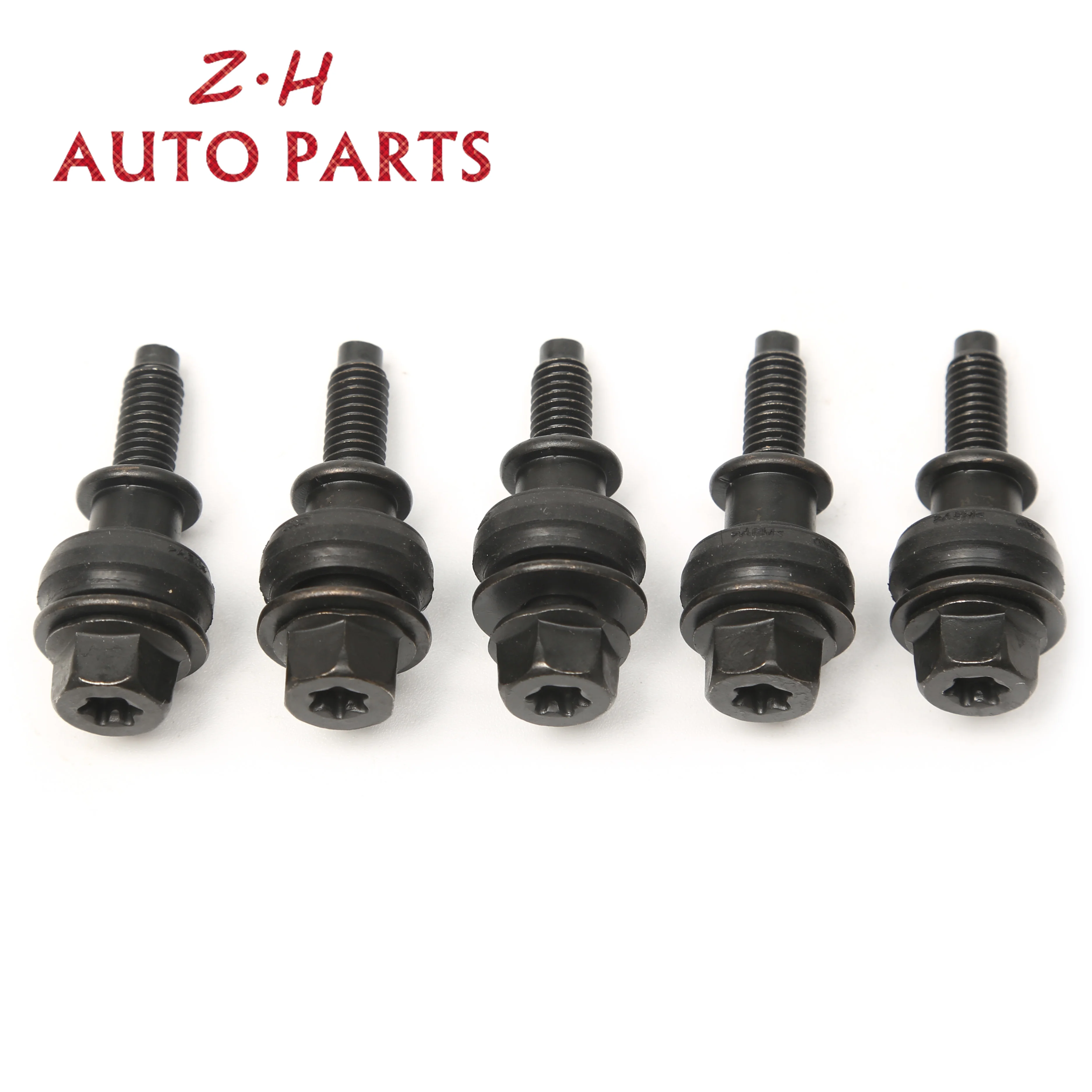 5Pcs Cylinder Head Screw For Audi A3 A4 A5 VW Tiguan Golf Passat 2.0TFSI Skoda Octavia Seat Toledo 06J103831C 06J103831A