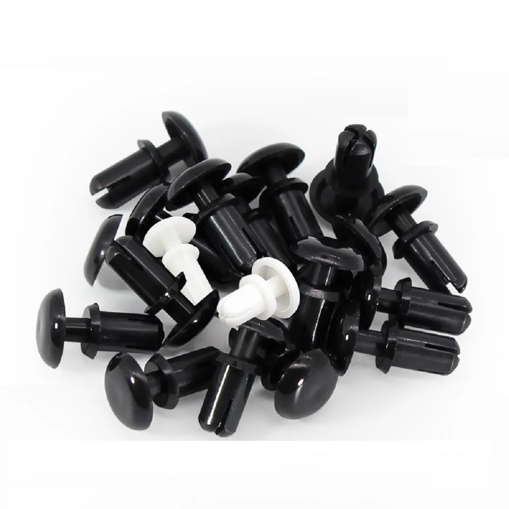 100pcs 2/2.7/3.1/3.6/4.1/5.1/6.1mm Nylon Plas...