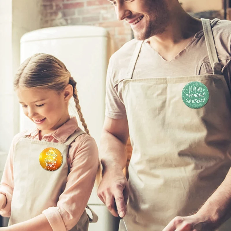 100 Sets Round Button Parts Blank Making Supplies 58Mm Metal Button Badge Making Kits, Blank Pin Back Button Parts