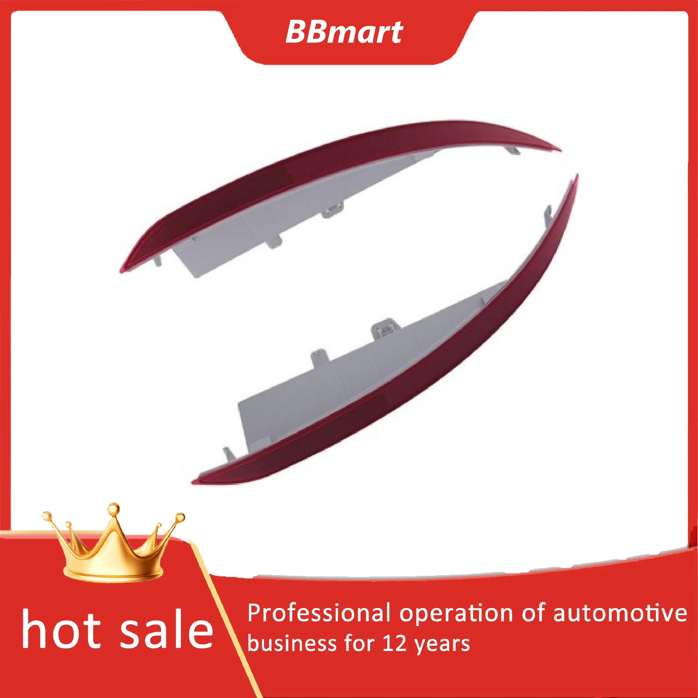

63147323185 63147323186 BBmart Автозапчасти: Комплект (1 шт.) левой и правой задних противотуманных фар с отражателями и накладками для BMW X4 G02 X6 F16