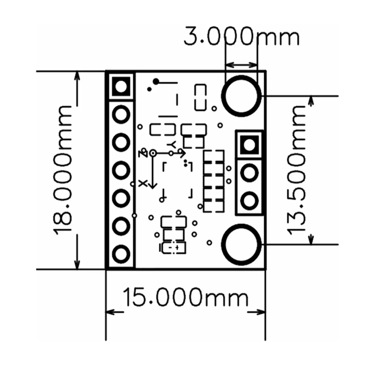 A64I BMI270 High-Performance Six- Sensor Module - Accelerometer and Gyroscope - Exceeds BMI160 Performance