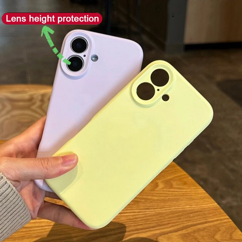 Luxuriöse Original-Objektivschutzhülle für iPhone 17 16 15 14 13 12 11 Pro Max 15 14 Plus 16 17e Stoßfeste Schutzhülle Zubehör – Detail 2