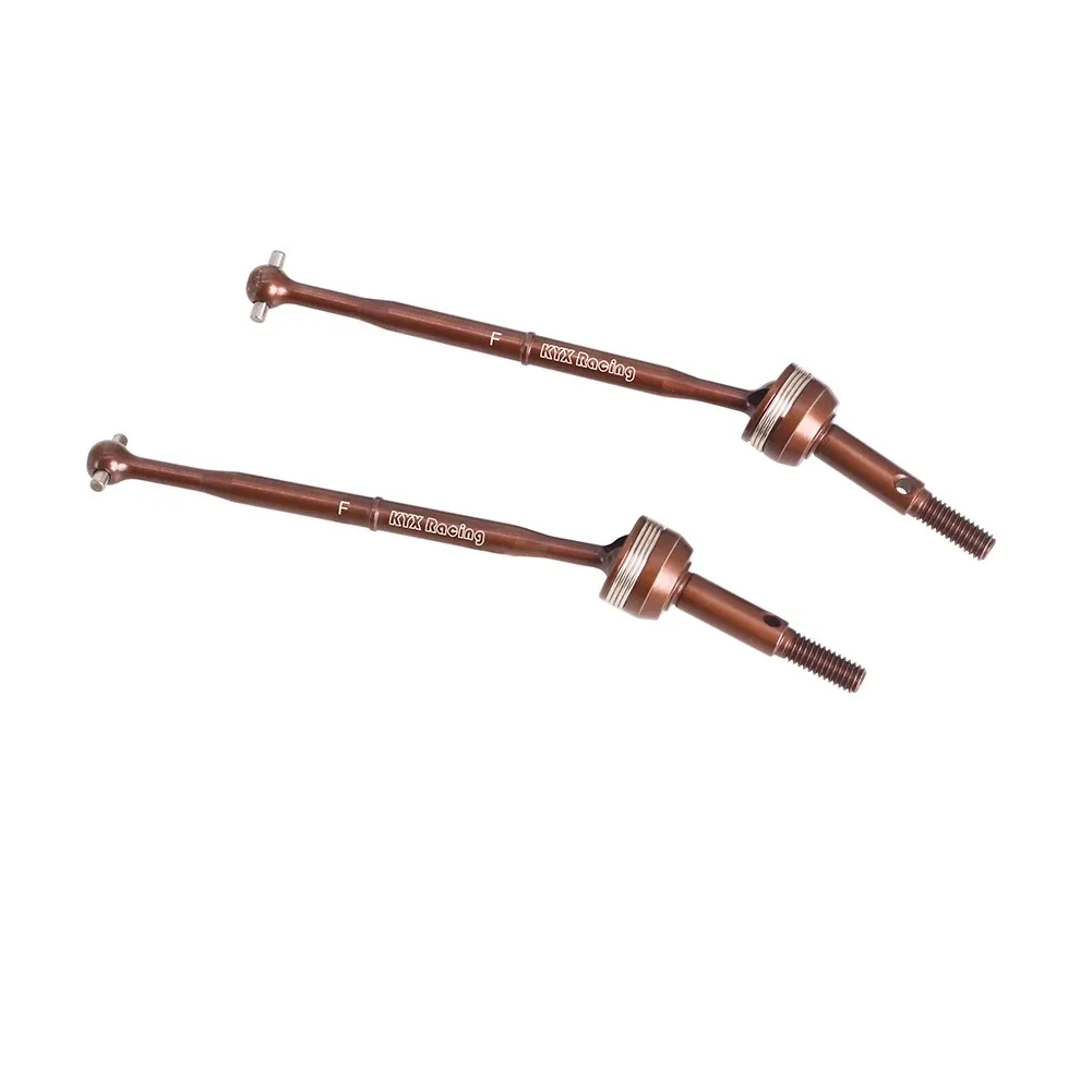 KYX Tamiya Denyue 1/10 The Bigwig Tycoon 2017 Edition 47330 أداة فولاذية أمامية وخلفية عالمية #5