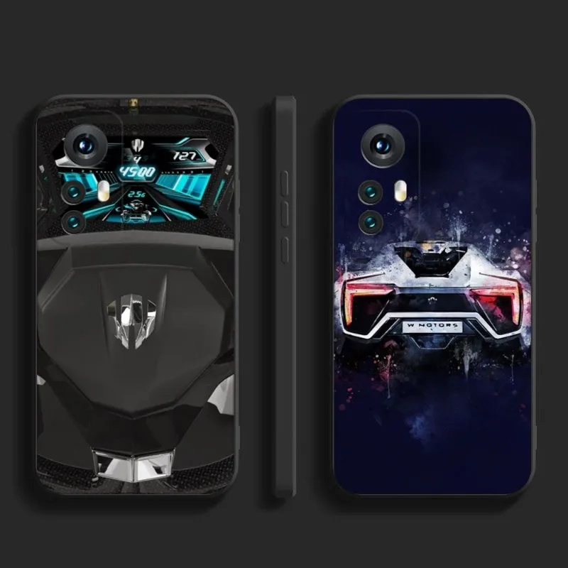 Capa de telefone de carro Hypersport para Xiaomi Redmi Note, tampa traseira macia, L-lykan, 11, 10, 9C, Pro, 10X, K20, nota 9A, K40, K30S