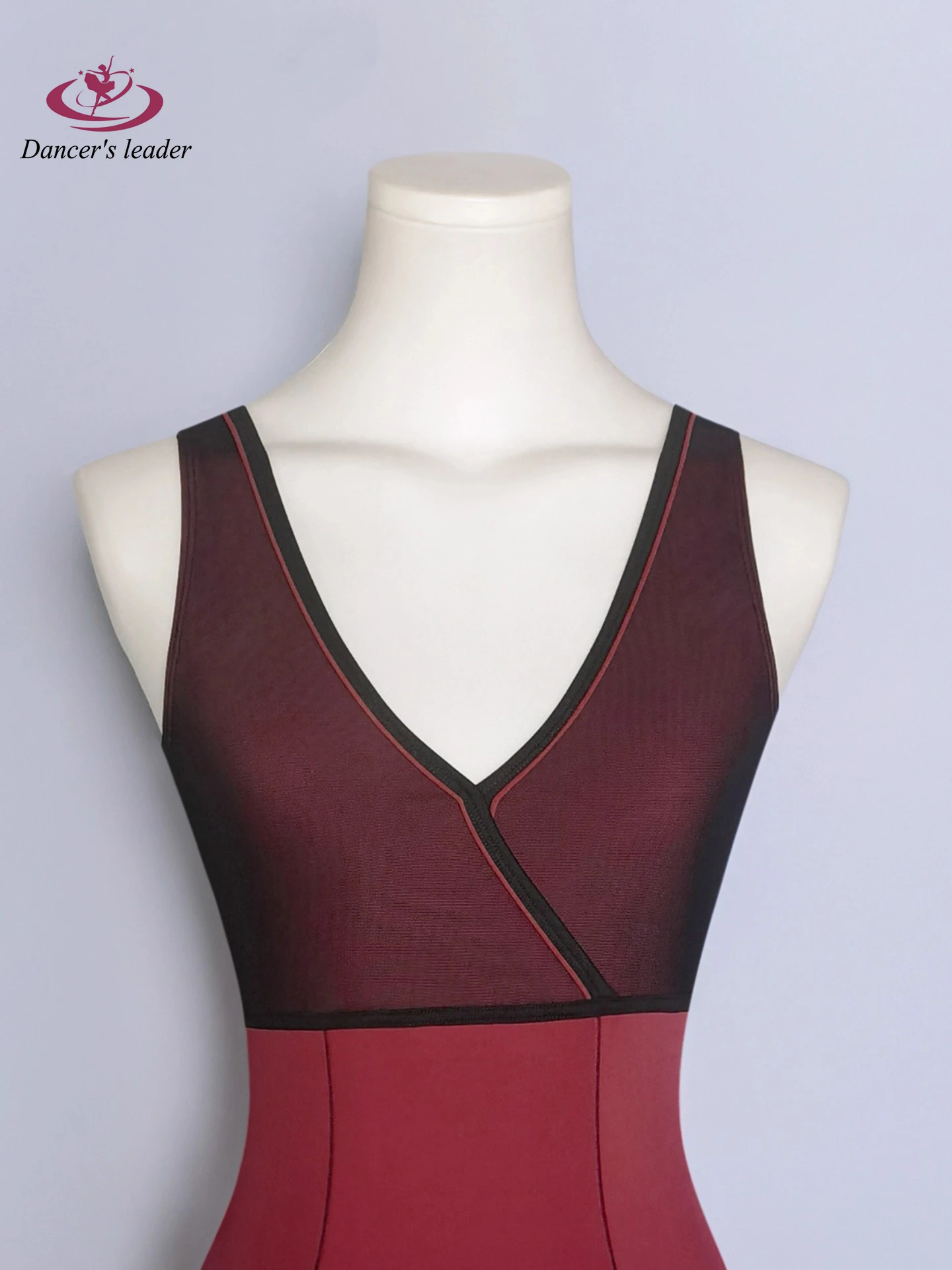 

Одежда для балета, одежда для танцевальной гимнастики, классическая лоскутная одежда винно-красного цвета, персонализированная обтягивающая одежда для йоги