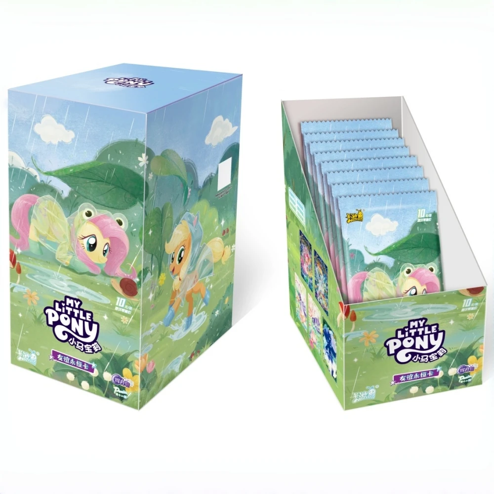 Genuine KAYOU My Little Pony Card Friendship Forever Starry Night Pack Part 11/12 Intricate Beautiful Collectible Cards Toy Gift