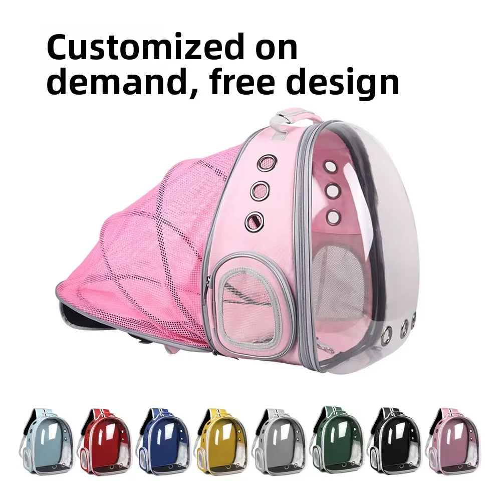 

Cat Bag Pet Backpack Outside Portable Transparent Space Capsule Pet Bag Cat Breathable Backpack Pet Carrier Bag