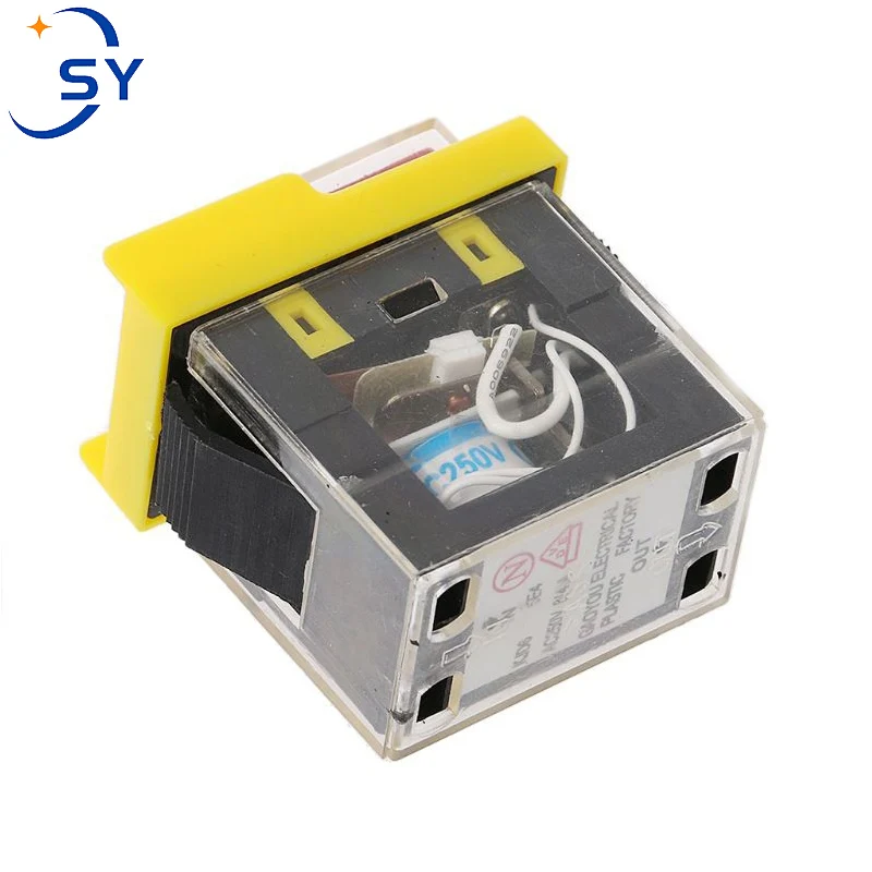 KJD6 Electromagnetic Switch Over And Under Voltage Power Off Protection Magnetic Start Stop Controller Waterproof 5E4 250V 6A