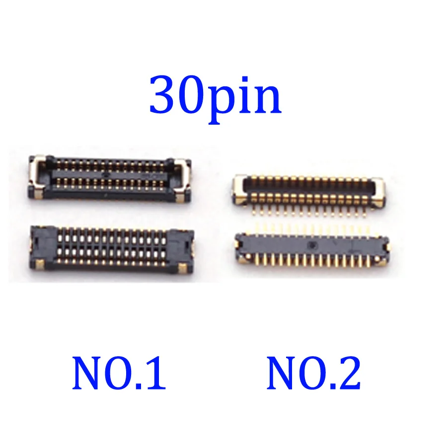 10pcs 40 50 60 Pin LCD Display Screen FPC Connector For Xiaomi Redmi 10/10A/10C Note 10 4G/Note10 Pro 5G Usb Charging Charger