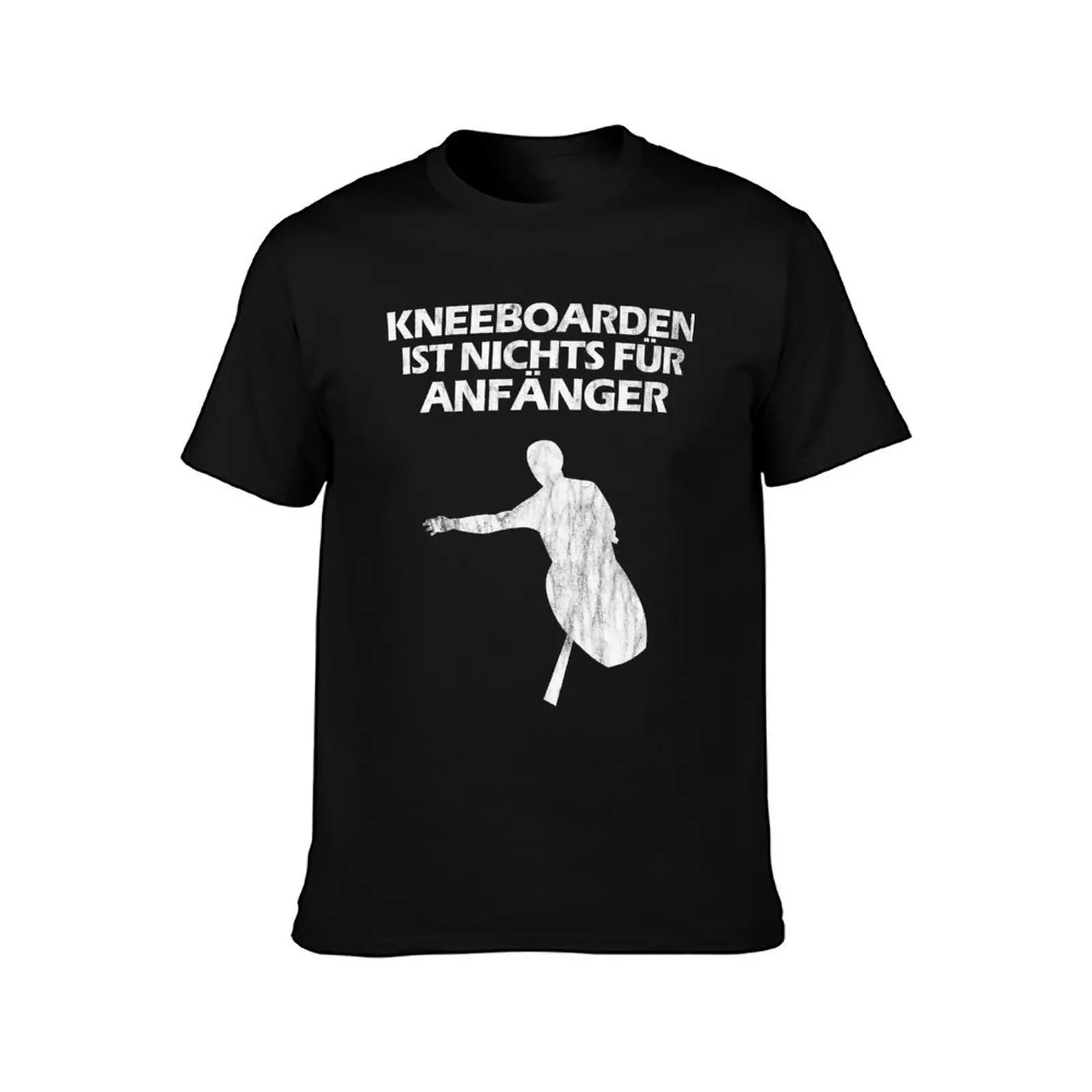 Kneeboarding is not for beginners T-Shirt Regular Fit Plain Tee Shirt T-Shirt