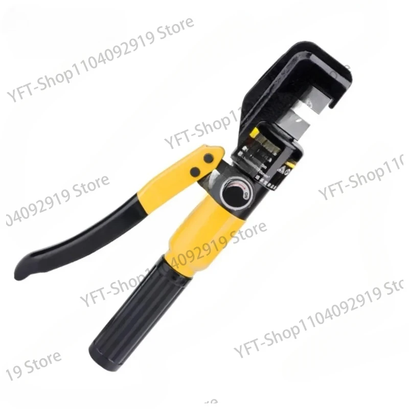 

8T 4-70MM Hydraulic Crimper Tool Kit Tube Terminals Lugs Battery Wire Crimping Force YQK-70 Hydraulic Pliers Gloves for Gift