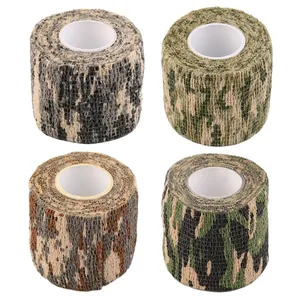 1pcs Camouflage Invisible Tape Camo Form Reusable Self Cling Camo Fabric Tape Wrap Outdoor Camping Accessories