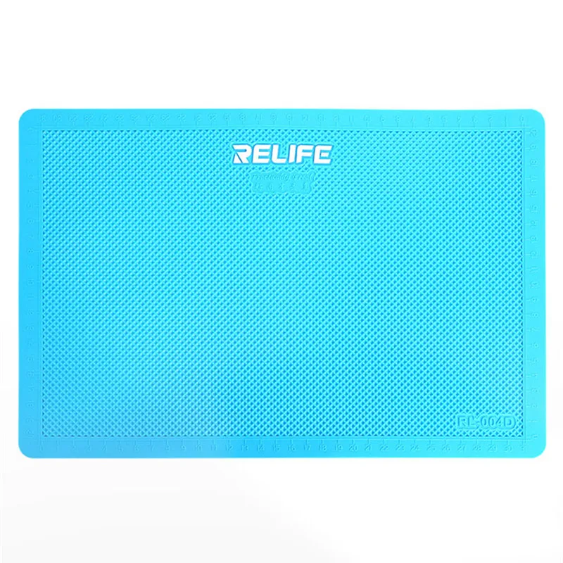 RELIFE RL-004D  Multi-Function Working Pad for Mobile Phone Flat Watch Repair  Heat Insulation Washable Anti-Skid Silicone Mat