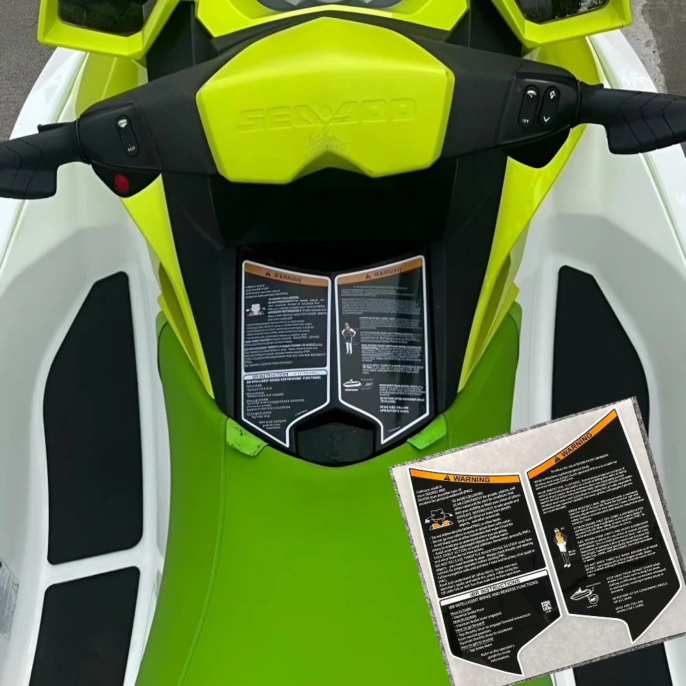 For BRP SEADOO GTI 130 Stickers Jet Ski Sticker Vinyl Decals SE90 SE130 SE170 Accessories Sea-doo Jetski Boat Decorative