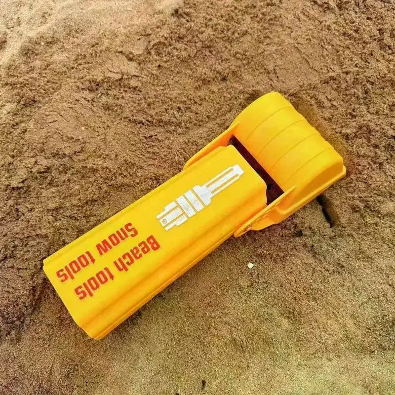 

1 шт. профессиональная лопата для песка и снега - ярко-оранжевый инструмент для копания на пляже для детей/взрослых, прочная пластиковая игрушка для снега