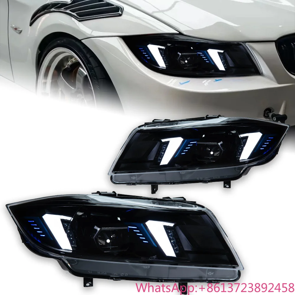 

Car Styling Headlights for BMW E90 LED Headlight Projector Lens 3 Series 330i 320i Signal Head Lamp Drl Automotive Accessories