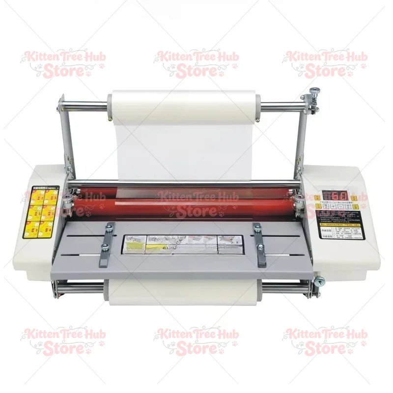 Four Roller Hot Cold Laminator, Rolling Machine