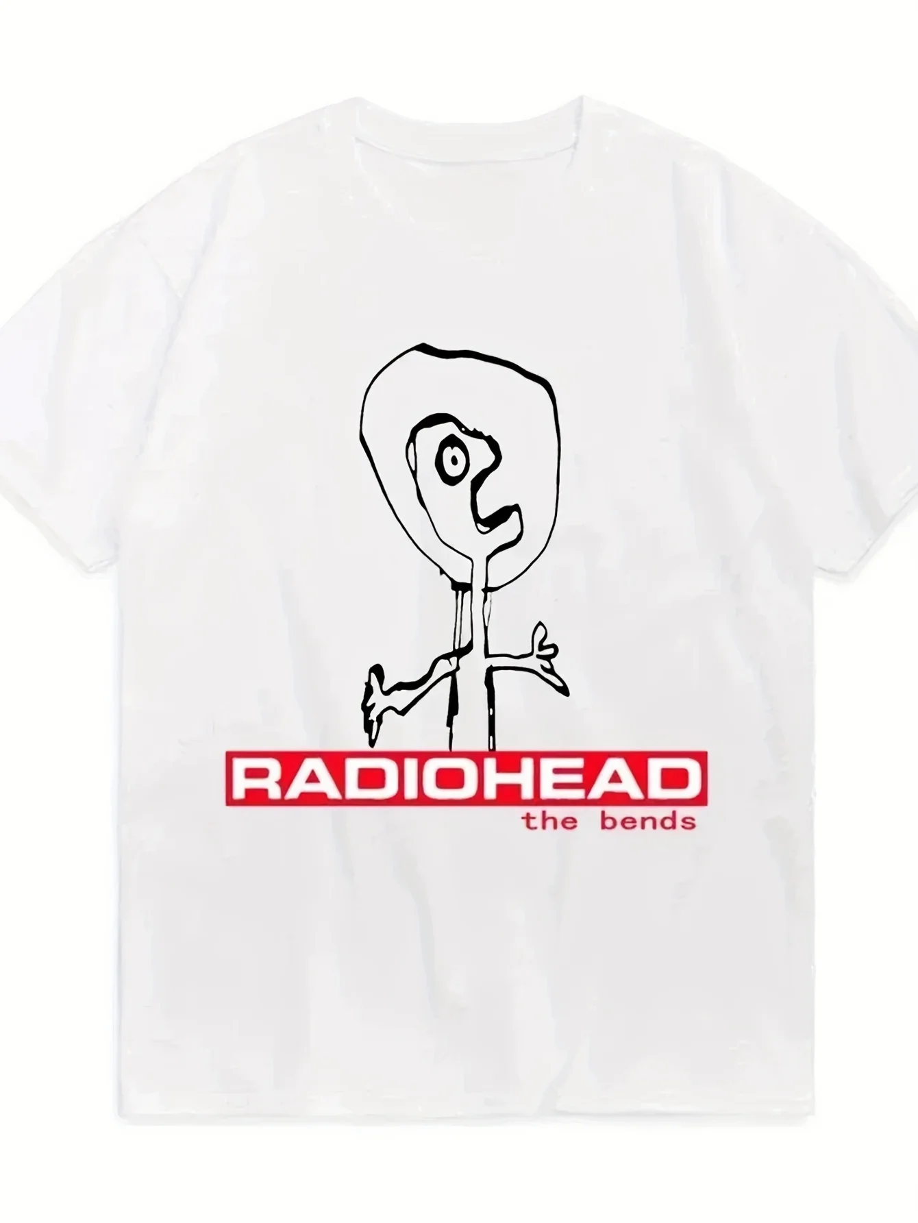 

Лето 2025 года, футболка Radiohead The Bends для мужчин и женщин, футболка в стиле хип-хоп с коротким рукавом, одежда, футболки, топы, подарок для фанатов, мода