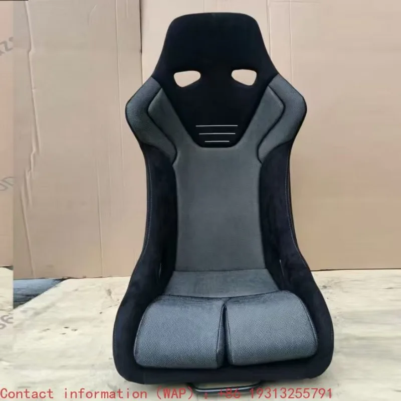 Full-Body Ergonomic Car Racing Seat, Carbon Backrest for Recaro RSG Universal Fit Sports Seat