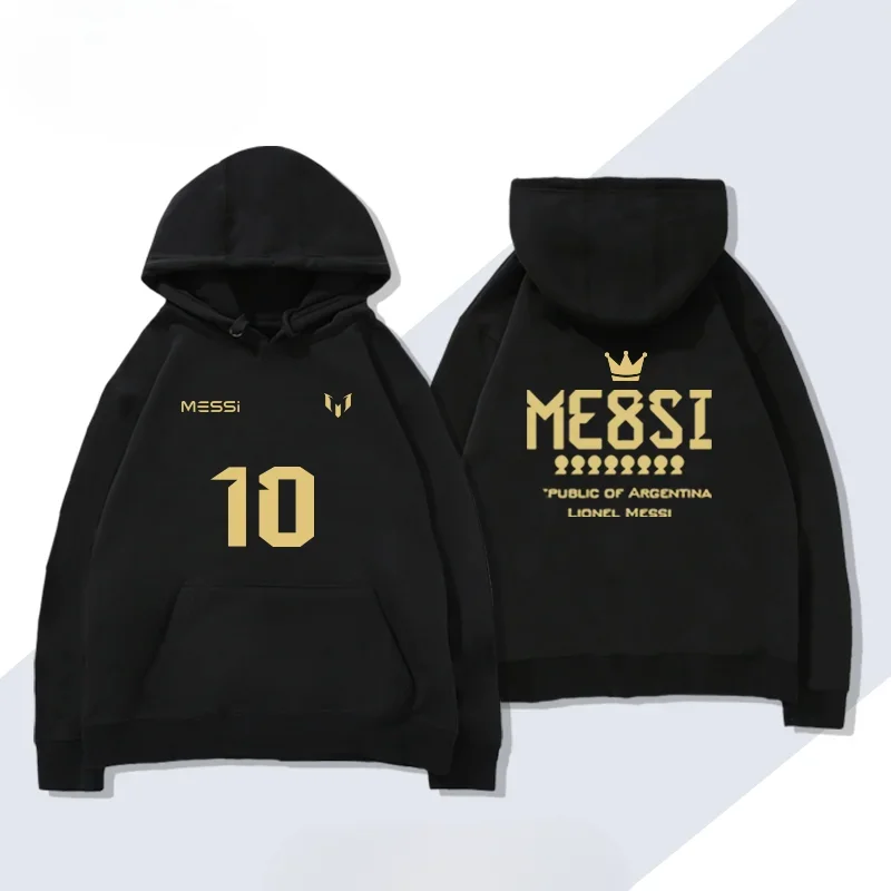 2024 Hot Sale Paris Messi Bappennear Memorial Paris Saint-Germain Jersey Hoodie Coat Men Women High Street Fashion Hoodie