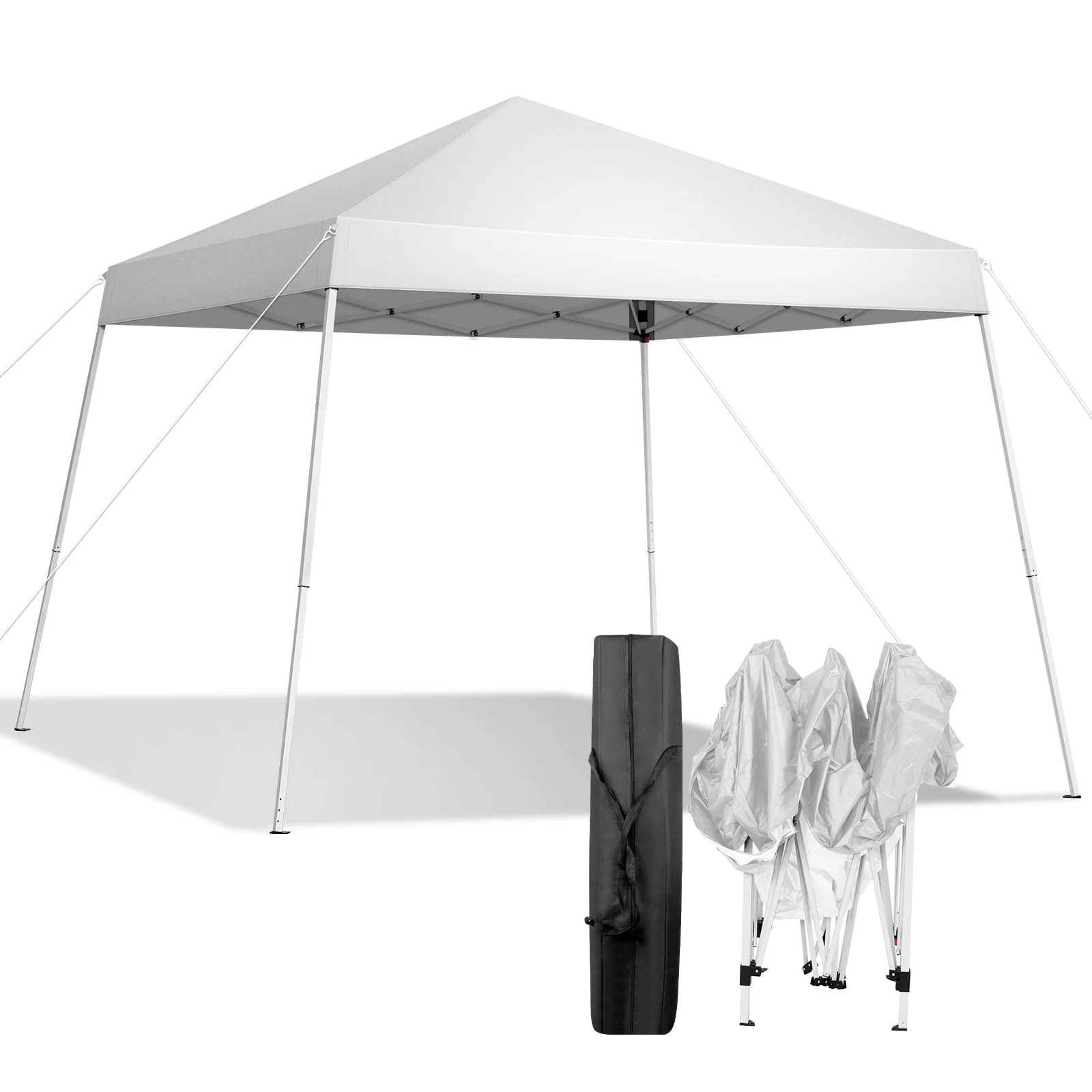 3 x 3M Portable Home Use Waterproof Folding Tent White