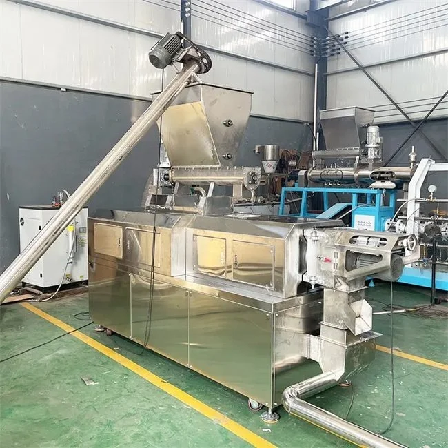 Dry Pet Food Machine/dog Cat Fish Pet Food Making Equipment/double Screw Pet Food Extruder