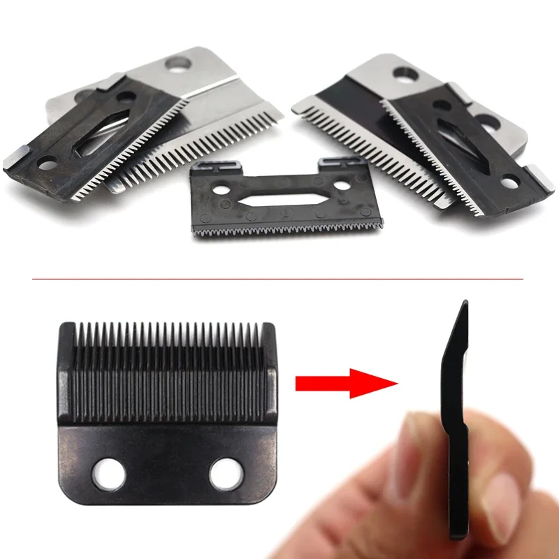 Lâmina de substituição para aparador de cabelo profissional, lâminas de 2 furos com lâmina cerâmica, wahl 8148