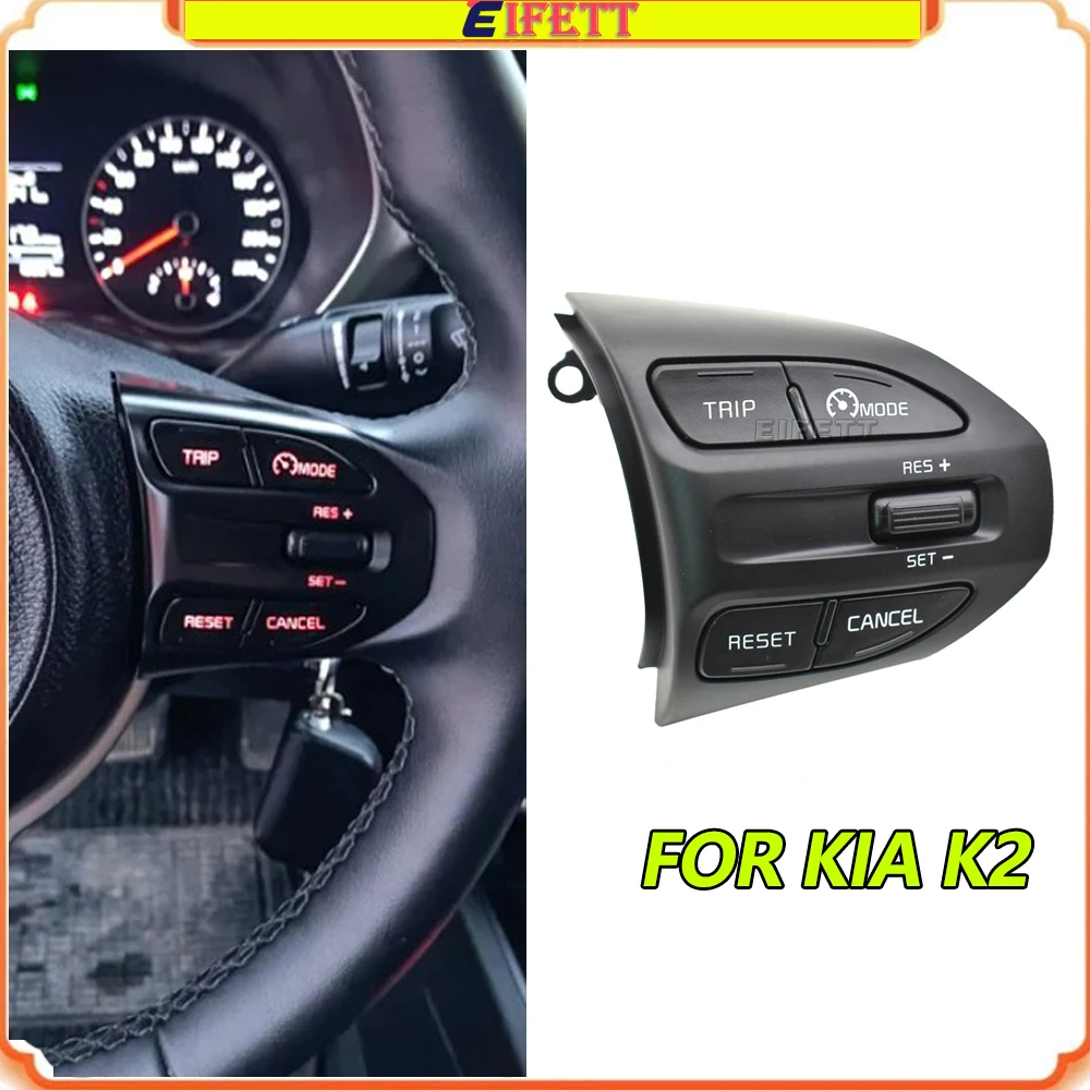 

New Steering RH Remote Cruise Control Switch 96720G6010 For Kia RIO K2 Picanto 2017 2018 2019 2020 2021