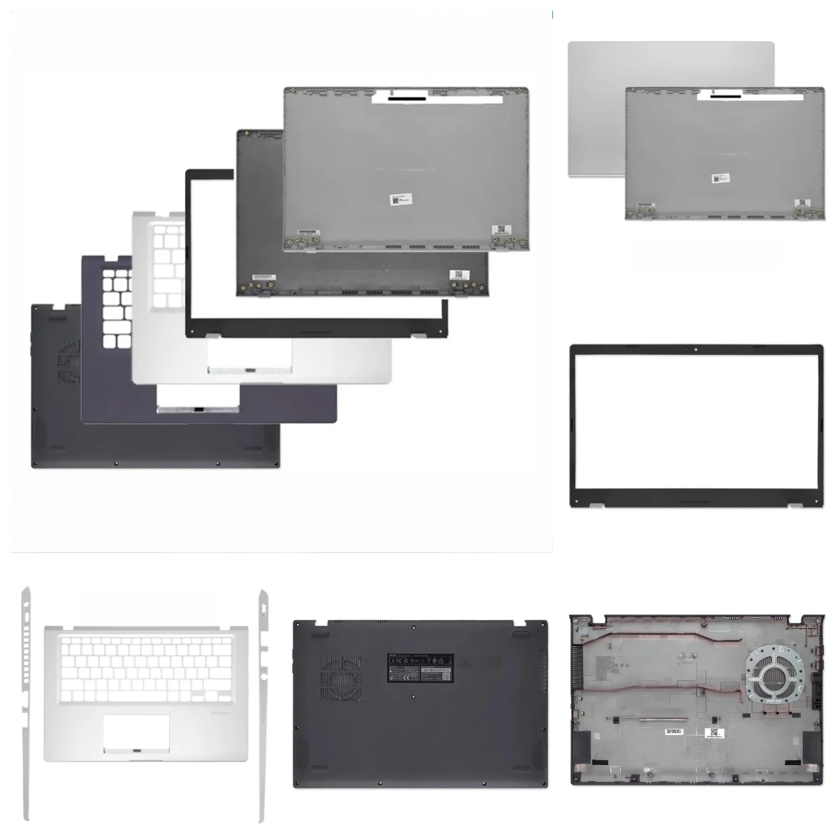 X415 X415M X415J F415M A416M Laptop Screen Back Cover Front Bezel Palmrest Upper Bottom Case Housing