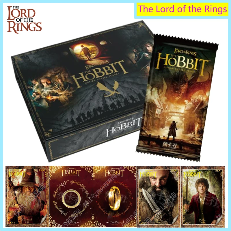 New The Lord of The Rings The Hobbit Series Collection Cards Original Genuine Peripheral Game Card Children Birthday Gifts Toys