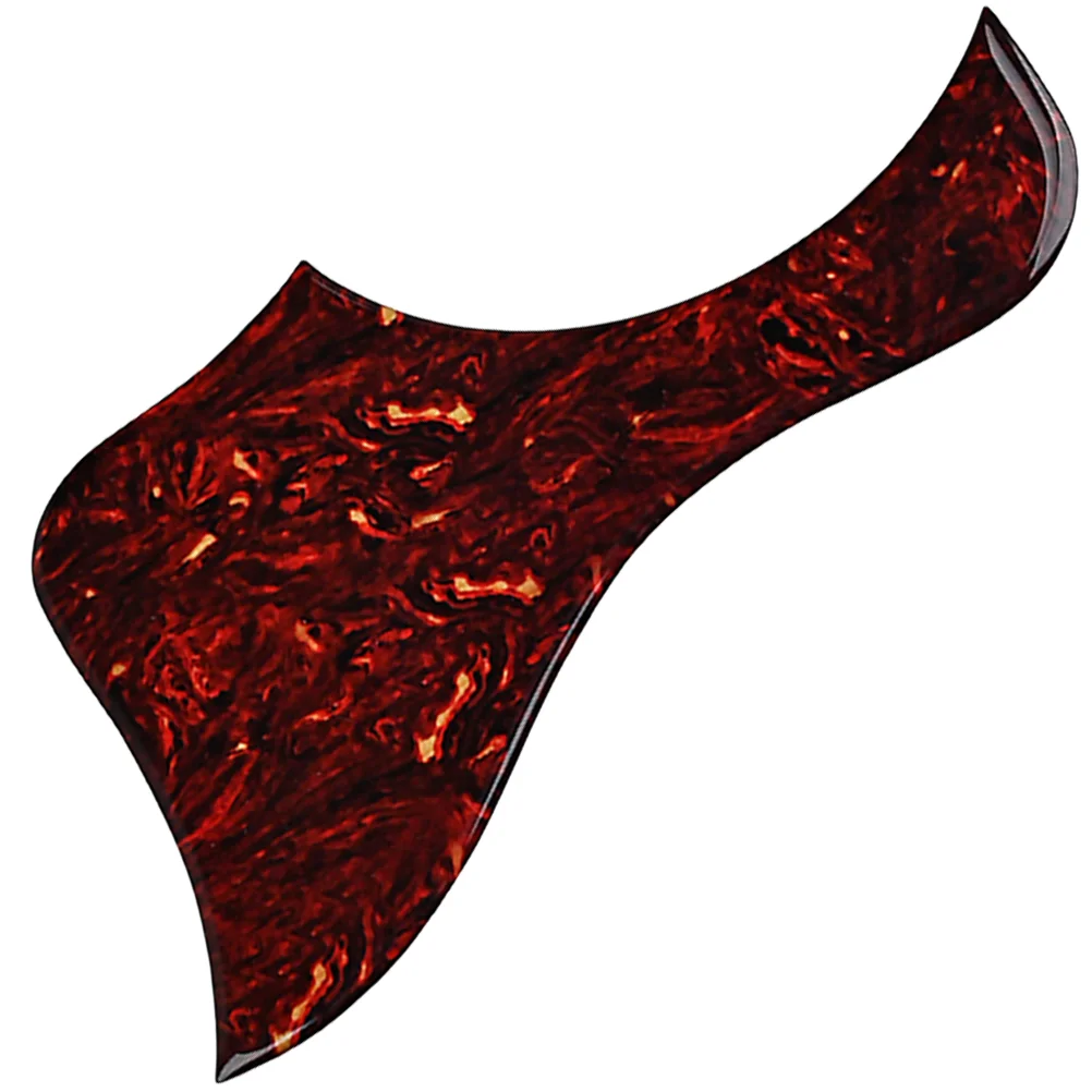 Guitar Pickguard Shell Color Thick Anti Scratch Plate Self Adhesive Impact Acoustic Electric Guitar Parts Smooth