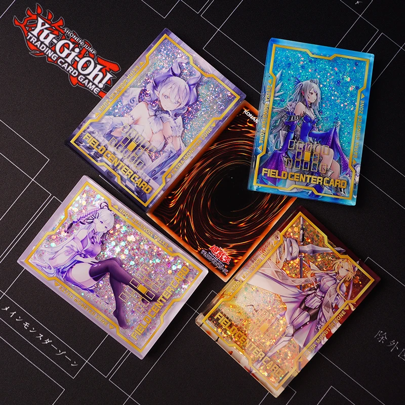 Nuovo fai da te fatto da te Yu-Gi-Oh! Venue Center Card Quicksand Card Lovely Labrynth of The Silver Castle Collection Card Anime Gift Toy