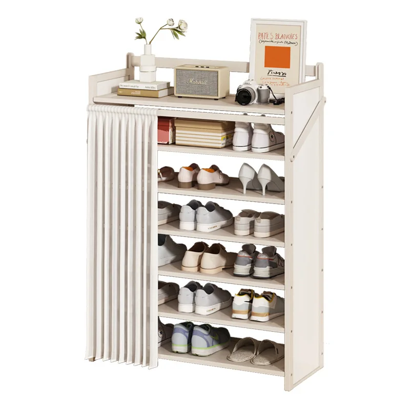 Foldable Dustproof Shoe Cabinet, Simple Multi-Layer, Space Saving, Foldable Storage