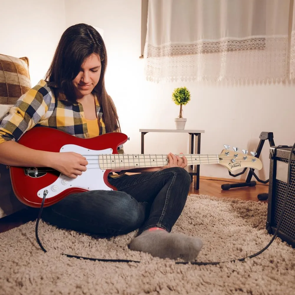 4 سلسلة حرق النار الكهربائية باس الغيتار اليد اليمنى #1