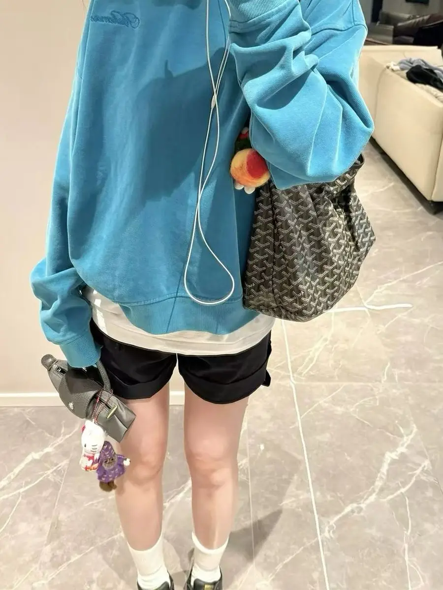 Retro American Letter Embroidery Hoodie Women's Loose Lazy College Style Spring Autumn New Model Comfortable All-Match Top