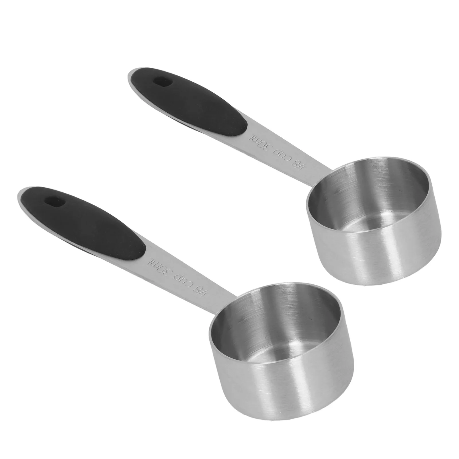 2 Stuks Rvs Koffie Maatschepje 1/8 Cup 30 Ml Meten Eetlepel Tafellepel Voor Koffieboon Melk poeder Thee