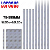 10pcs 1W 3W 5W LED Aluminum Base Plate 130mm 150mm 300mm 400mm 500mm 595mm PCB Board For 1 3 5 7 10 12 15 W Watt Light Beads