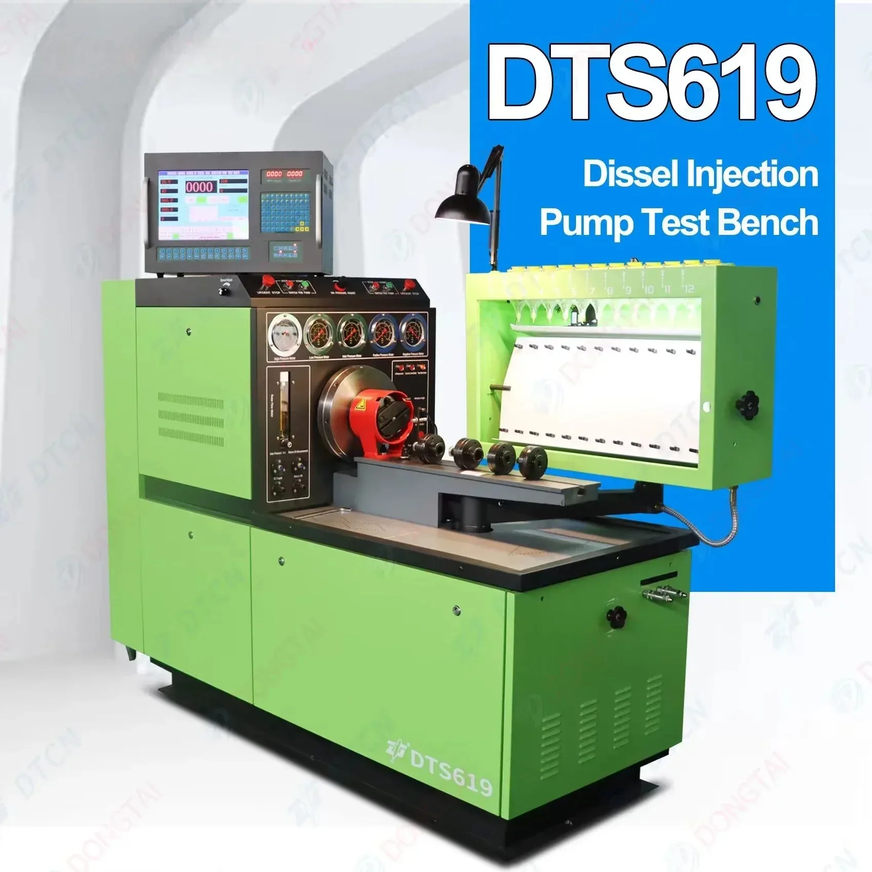Exceeding expectations Manufacturer Pump Test Bench DTS619 NTS619 NT3000 12 Cylinders For Mechanical Euro 2 Pump Test