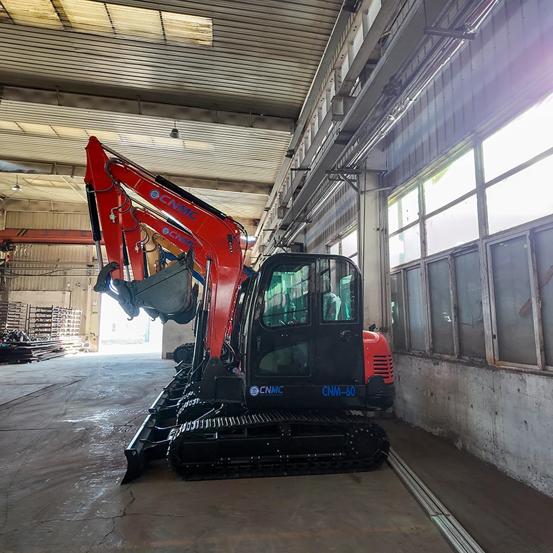 CNMC Backhoe Excavator 6 Ton Tracked YANMAR Engine Excavator Digger Hydraulic System CE EPA Certified Construction Farm Use