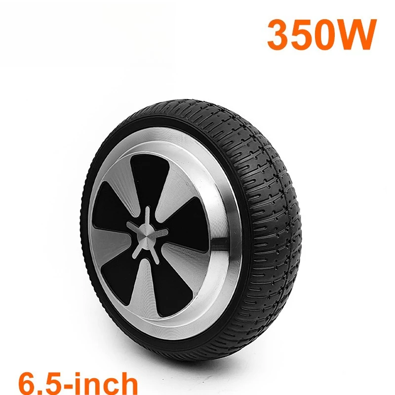 Cross-border wholesale 36V350W 6.5-inch balance car motor 18 * 2.4 magnet aluminum shell motor solid tire