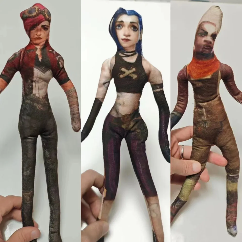 Legend Jinx Ekkos دمية قطيفة Jinx Legend Vi دمية محشوة من القطيفة التميمة هدية عيد الميلاد والكريسماس