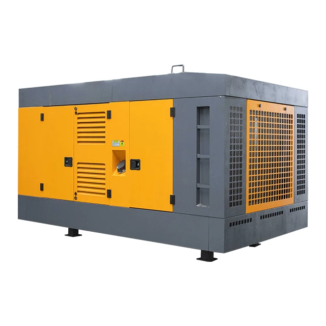 China Mine Drill Rig Using 666cfm Diesel Screw Air Compressor