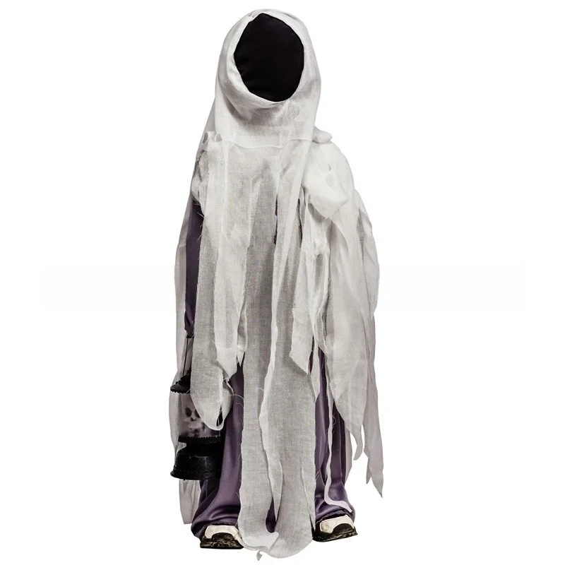 

Детский костюм для Хэллоуина на Хэллоуин, одежда для ролевых растений, путеводитель, наряды для мальчиков, фонарики, призраки